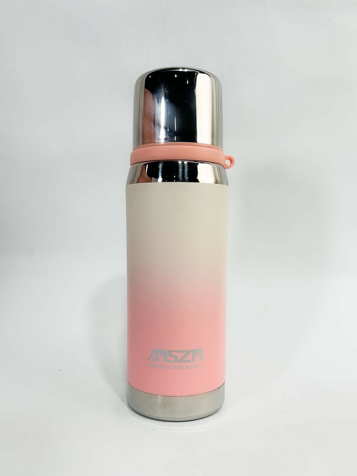 Gradient Pink Stainless Steel Bottle 550ML D-73