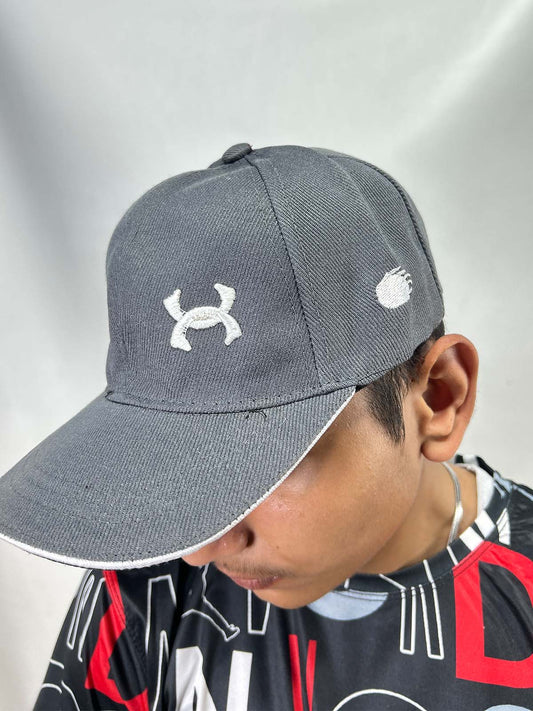 Grey Basic P-Cap For Men CAP23