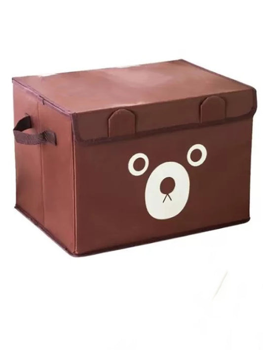 Panda Design Soft Fabric Storage Bag Brown
