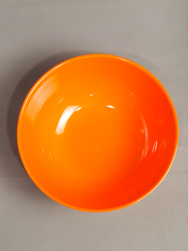 Melamine Serving Bowl Orange