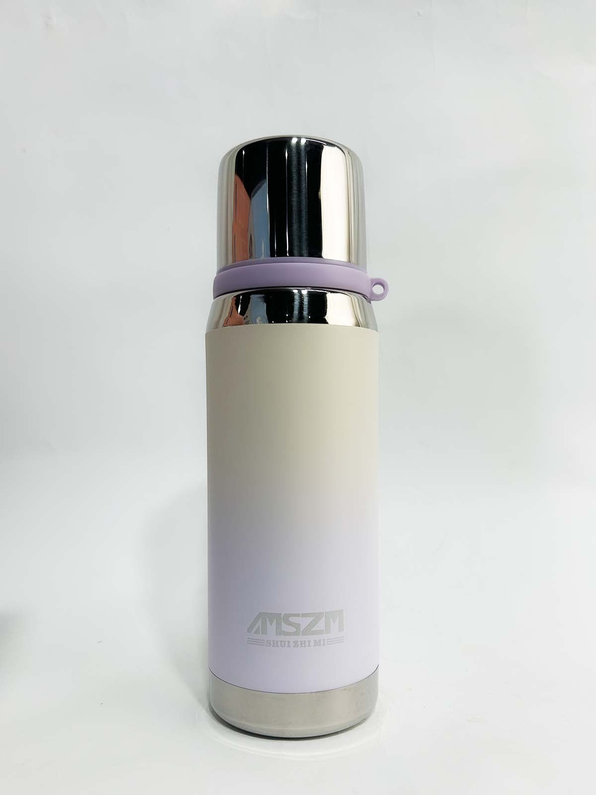 Gradient Blue Stainless Steel Bottle 550ML D-75