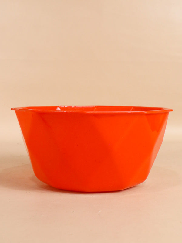 Red Plastic Serving Bowl MB12