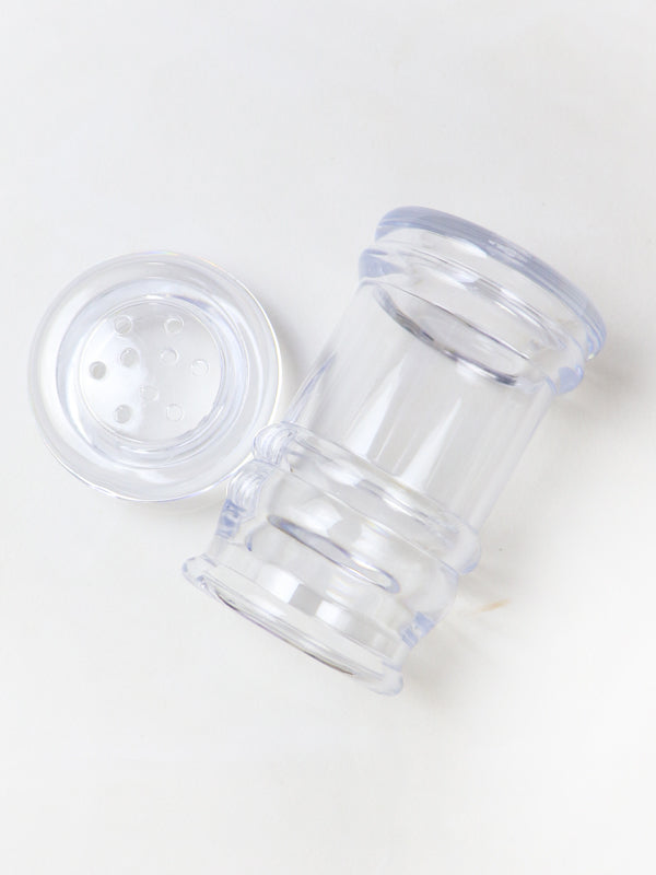 Acrylic Salt Shaker Salt & Pepper Pot - Medium