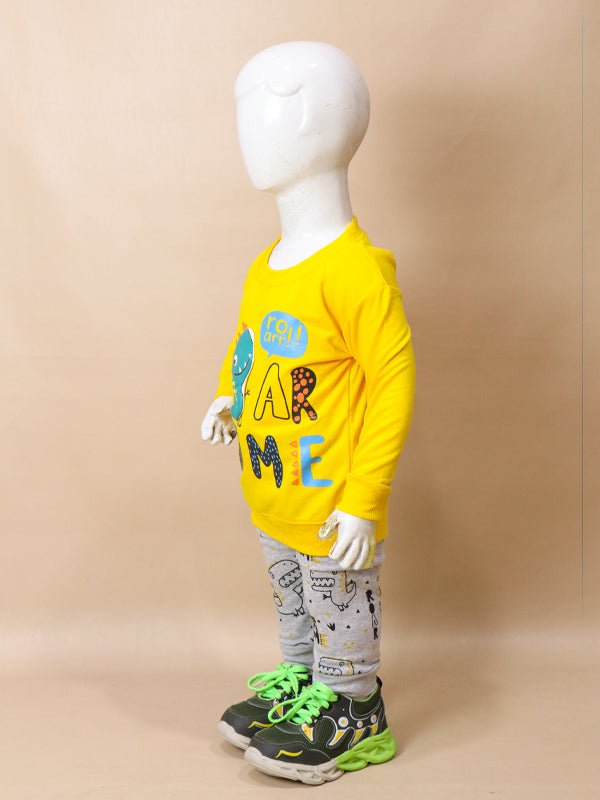 2Yr - 5Yrs Roar Yellow Suit For Kids BS80