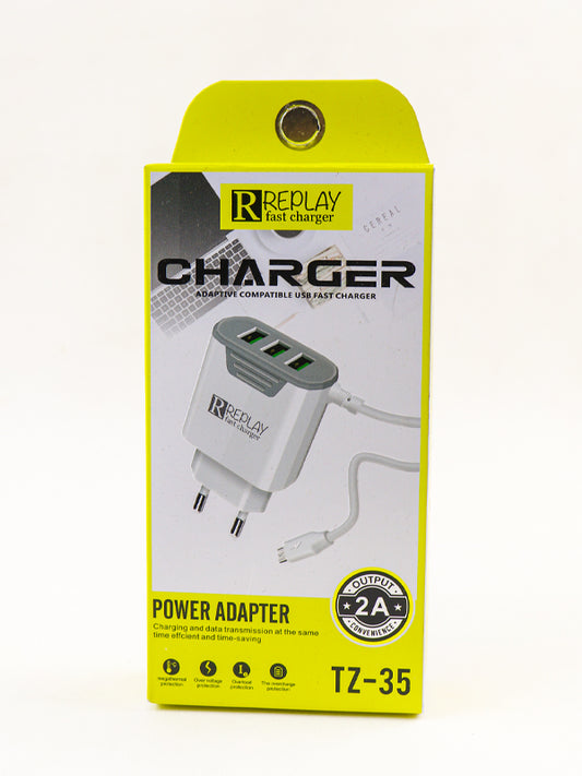 Replay USB Travel Charger TZ-35