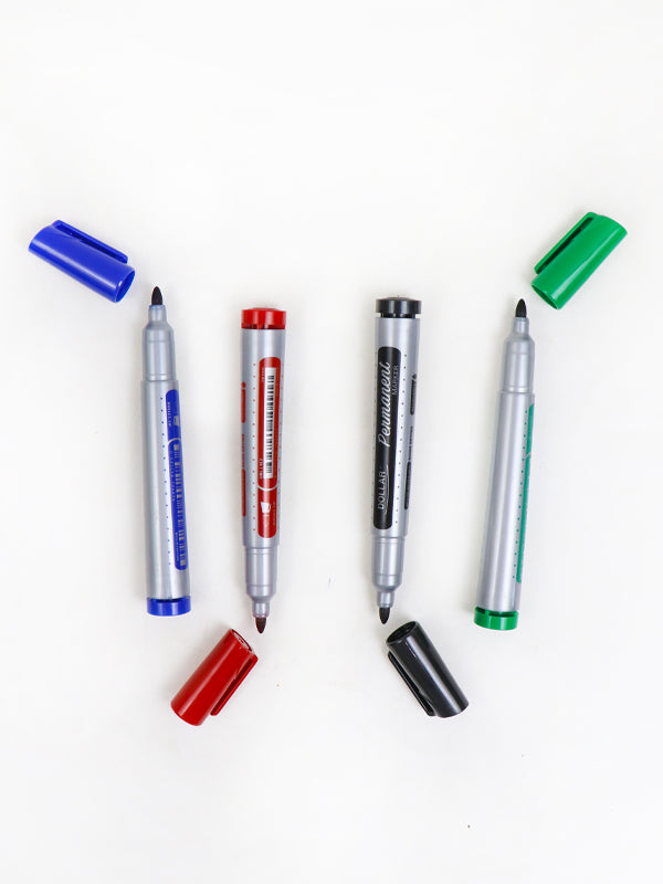 Pack Of 4 Dollar Permanent Markers