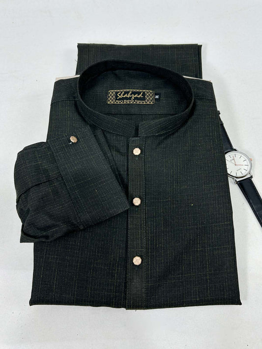 810-7 Stitched Suit Kameez Shalwar For Men MSK305