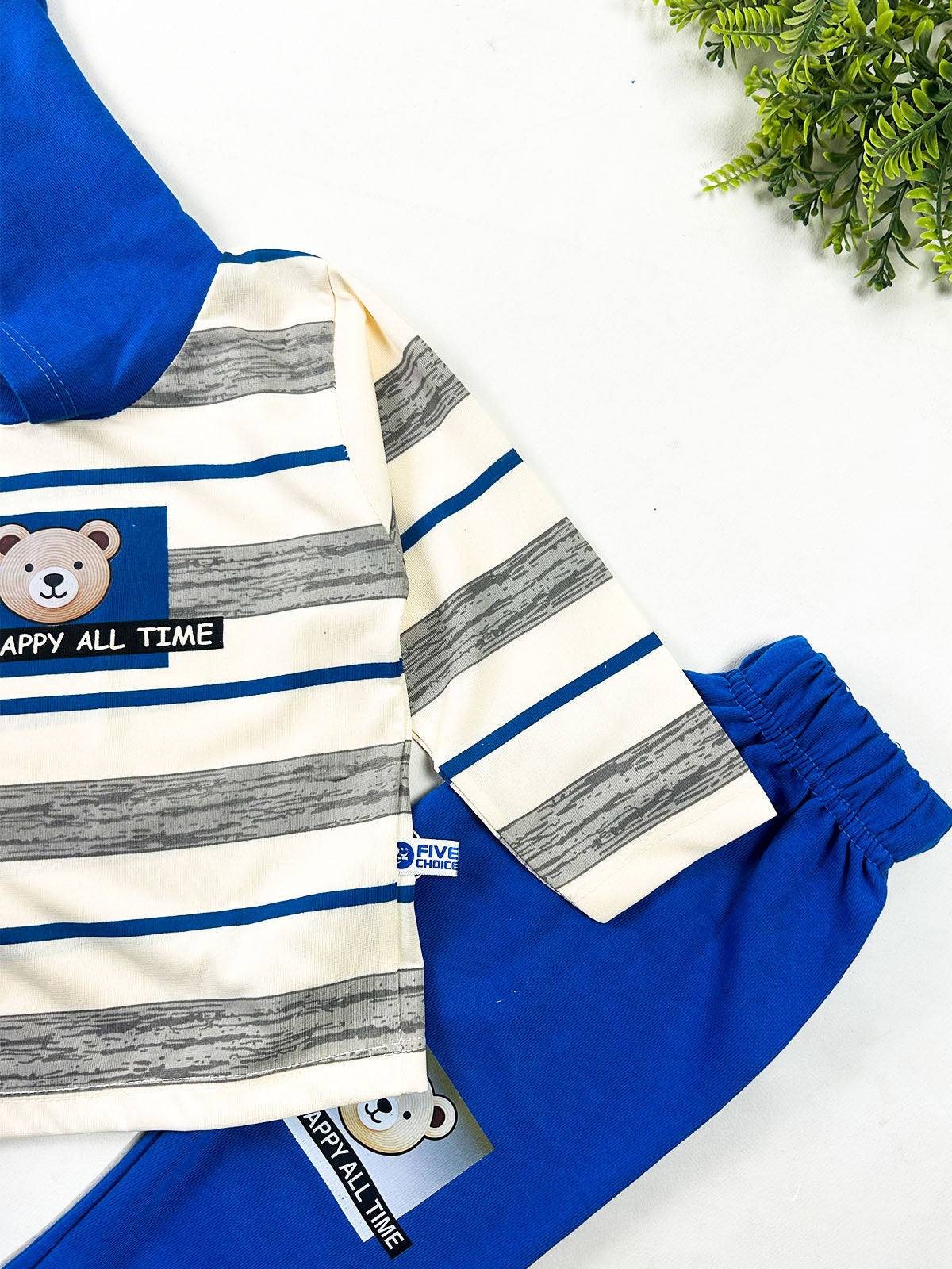 1Yr - 4Yrs Bear Blue Suit For Kids BS836