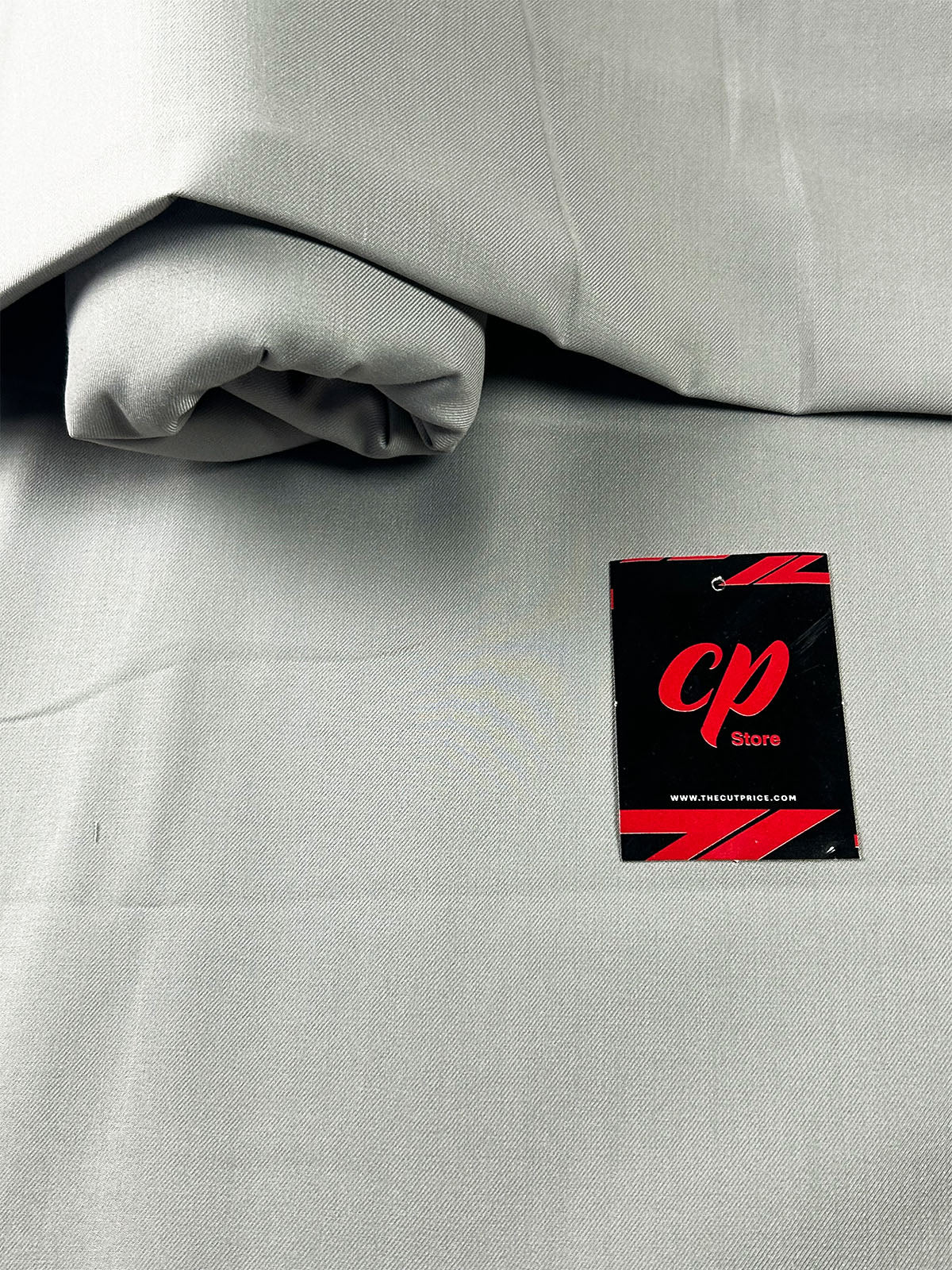 Platinum Grey Men's Suiting Fabric For Pant and Coat 07 MUS15
