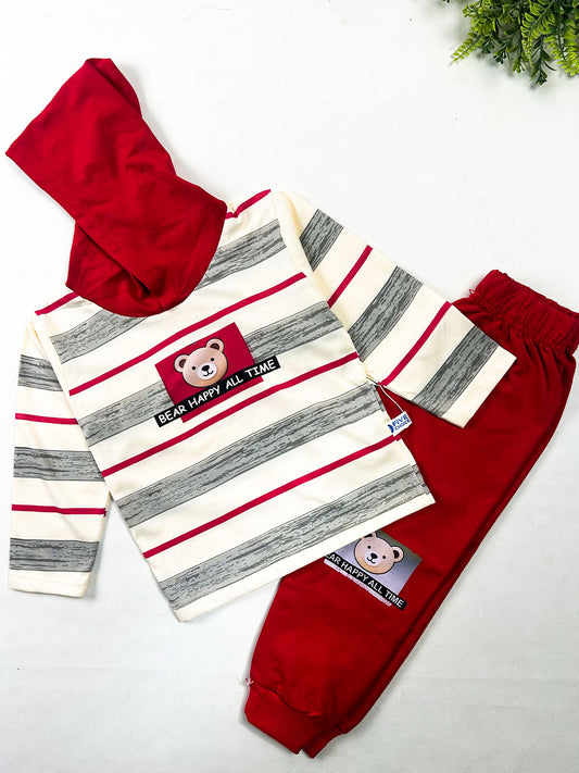 1Yr - 4Yrs Bear Red Suit For Kids BS837