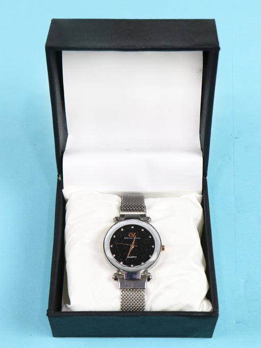 WW23 Stylish Wrist Watch for Women EK Silver