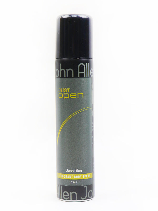 John Allen Deodorant Body Spray Just Open - 75 ML