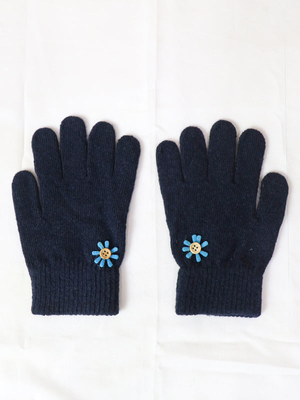 Multicolor Women's Winter Gloves / Girls Winter Gloves / Full Finger Gloves WG01