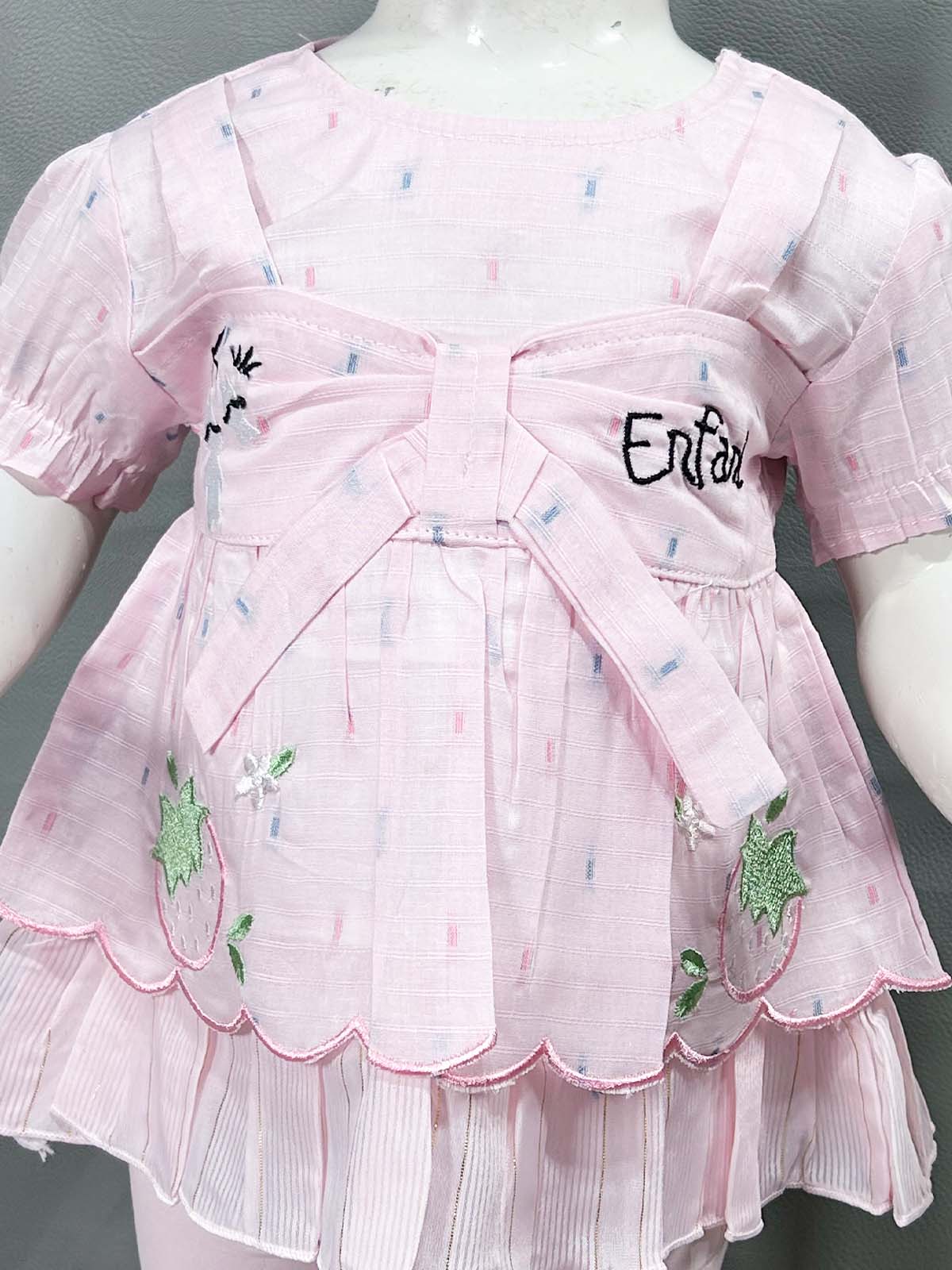 6Mth - 12Mth Pink Suit For Newborns NBS677