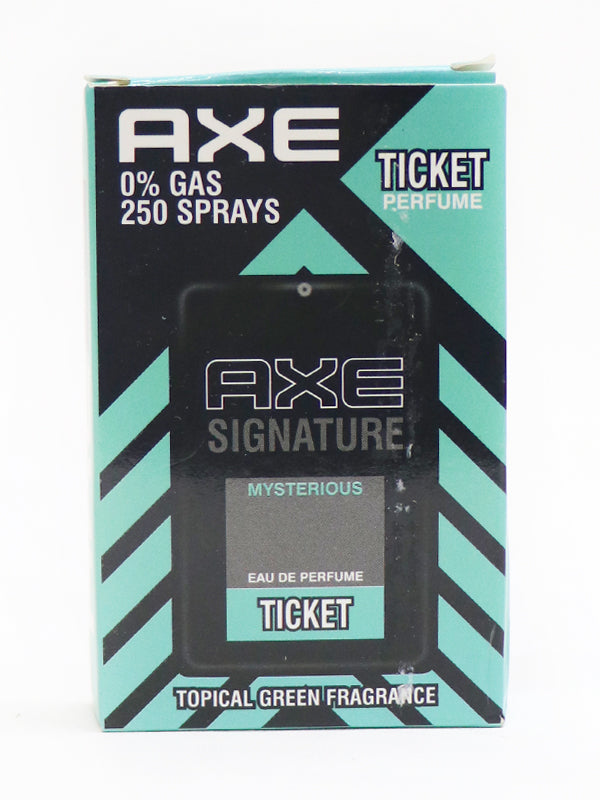 Axe mysterious pocket online perfume