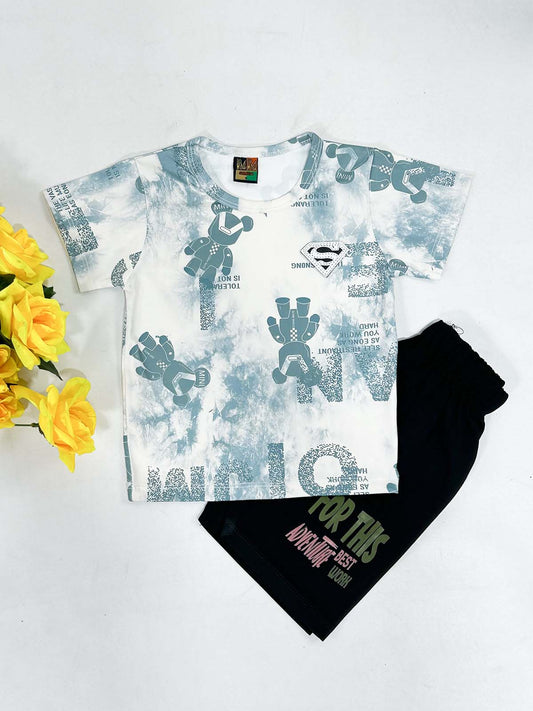 1Yr - 4Yrs Grey Suit For Kids WG BS641