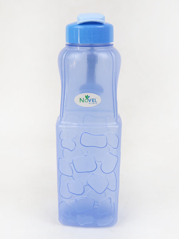 Transparent Novel Water Bottle Blue - 1200 ML