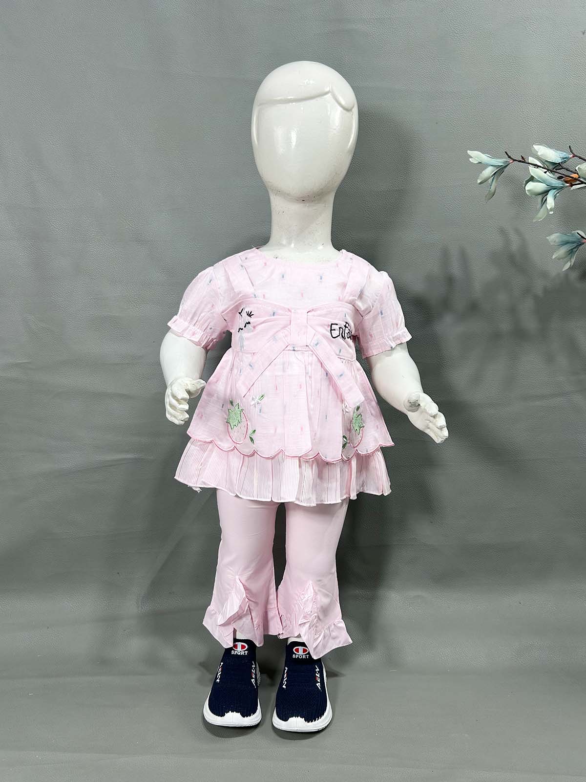 6Mth - 12Mth Pink Suit For Newborns NBS677