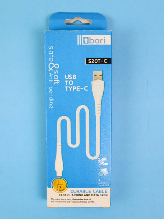 Bori USB to Type-C Data Cable S20T-C