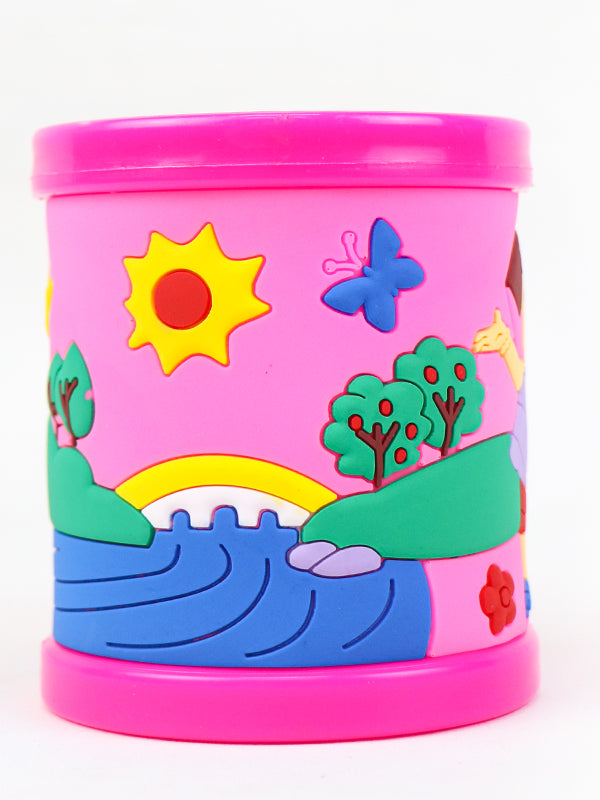 DORA 3D Rubber Print Mug Pink (200 ml)