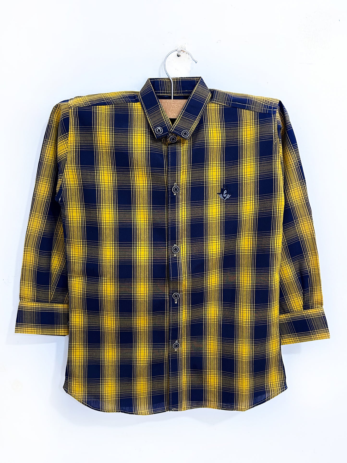 3Yrs - 12Yrs Yellow Casual Shirt for Boys AZ BCS23