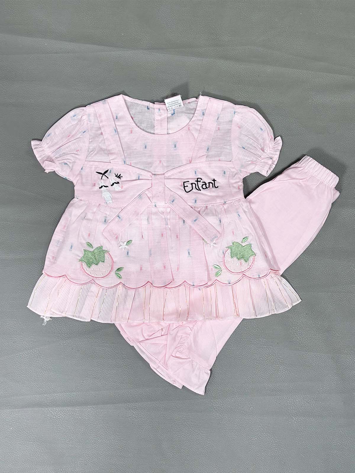 6Mth - 12Mth Pink Suit For Newborns NBS677
