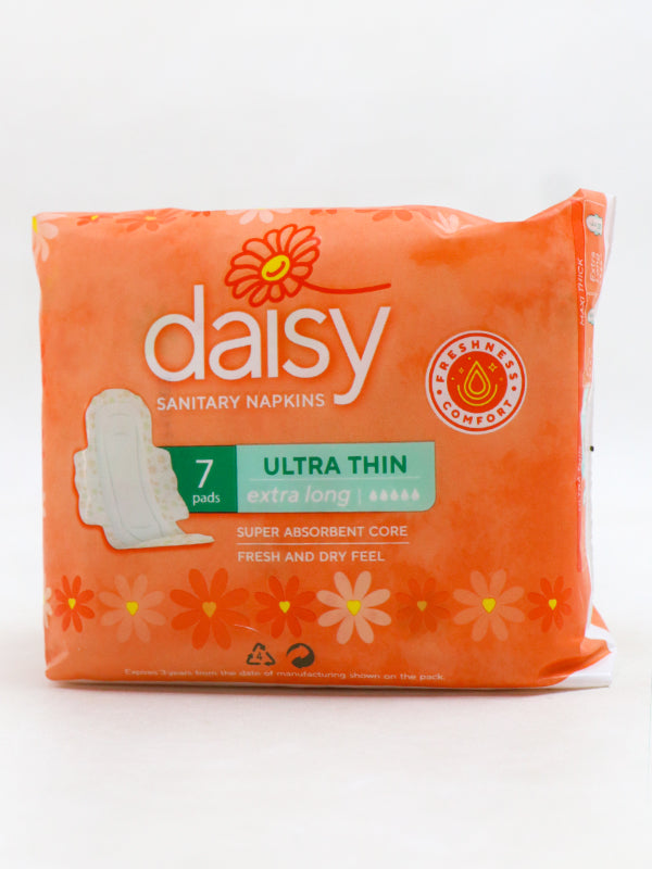 PAD3 Daisy Super Plus 7 Pcs Sanitary Napkins