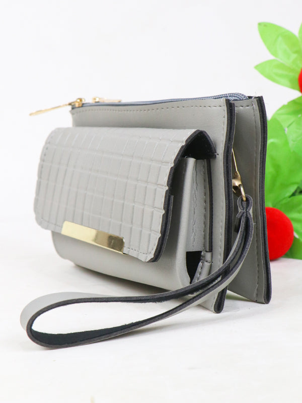 WHB50 Women's Handbag Designed Grey