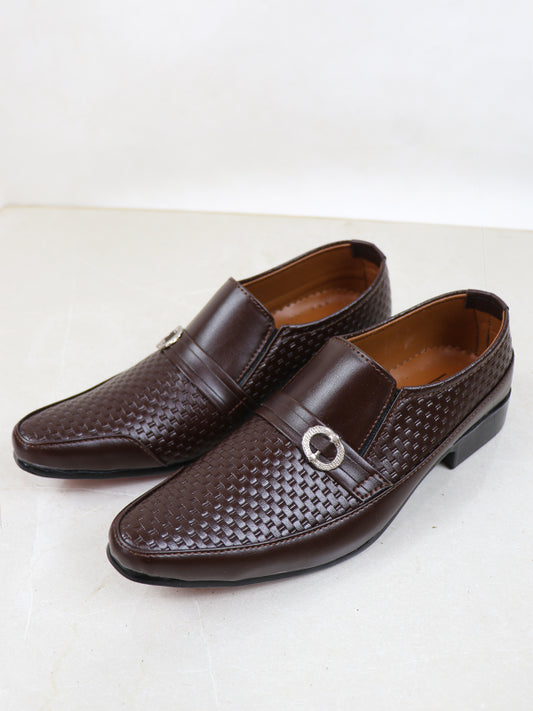 234 MFS Men's Formal Shoes Design Dark Brown