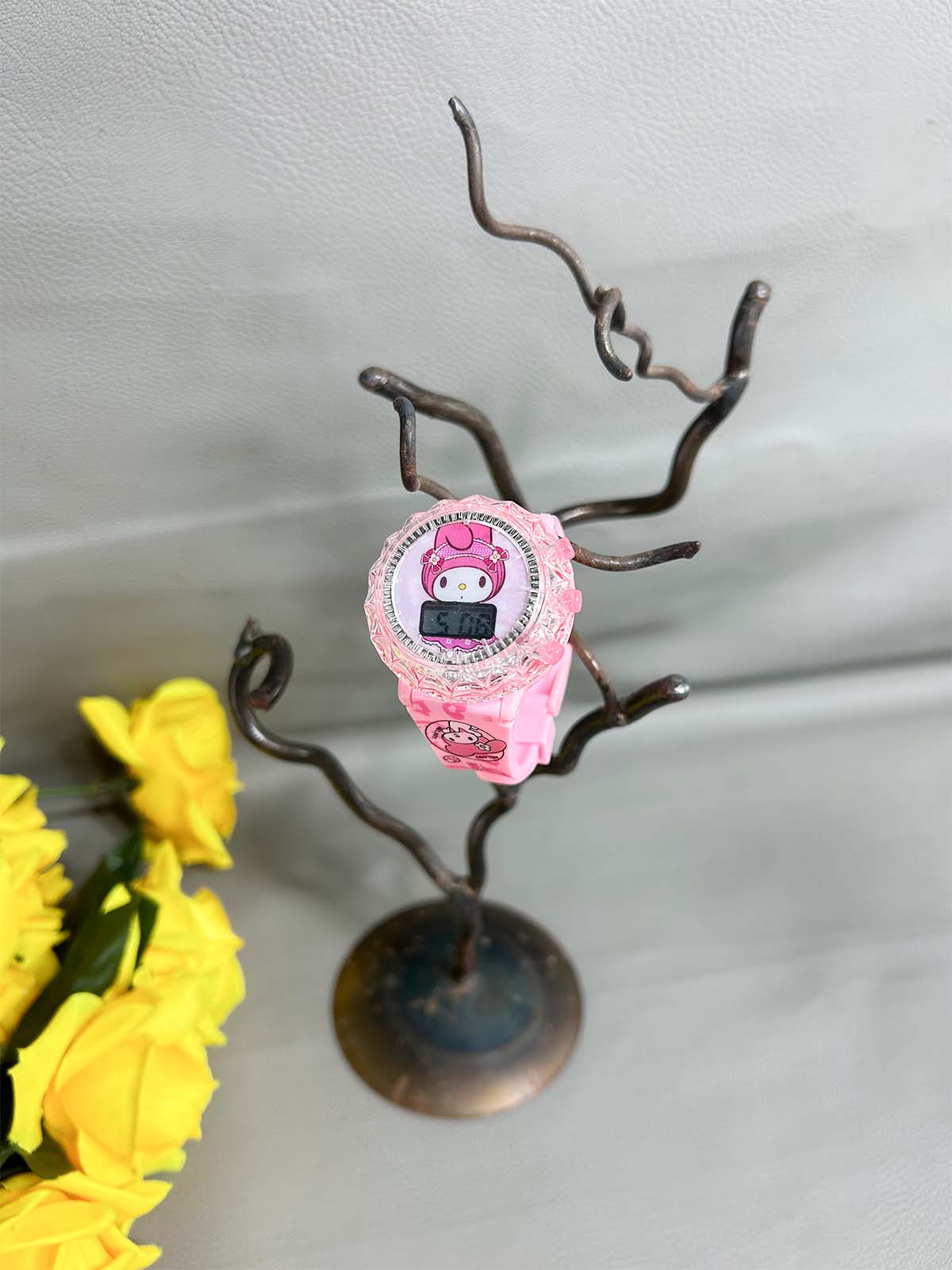 Pink Wrist Watch For Girls KWW70