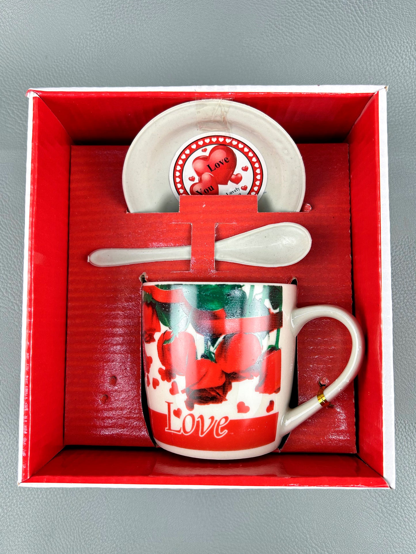 Coffee Mug with Spoon & Lid Set CM03