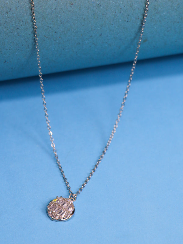 Silver Fashion Necklace D-03