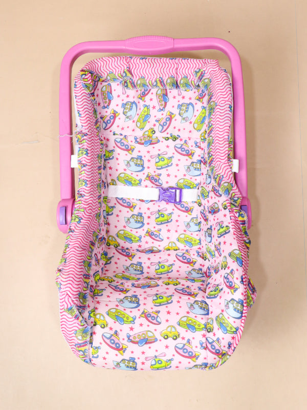 Pink Carry Cot For New Born / Rocker & Sleeping Carrier Seat For Babies