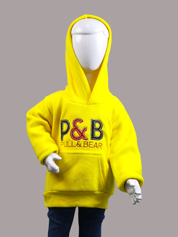 KH09 Kids Pullover Hoodie 1.5Yrs - 5Yrs PB Yellow