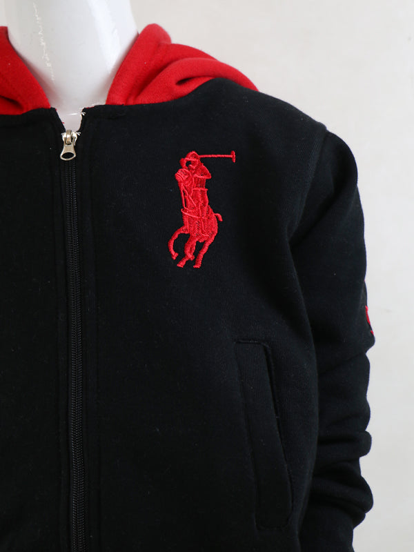 KH12 Kids Zipper Hoodie 2.5Yrs - 8Yrs Polo BRed