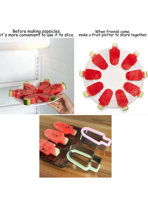 Popsicle Shaped Watermelon Cutter Stainless Steel