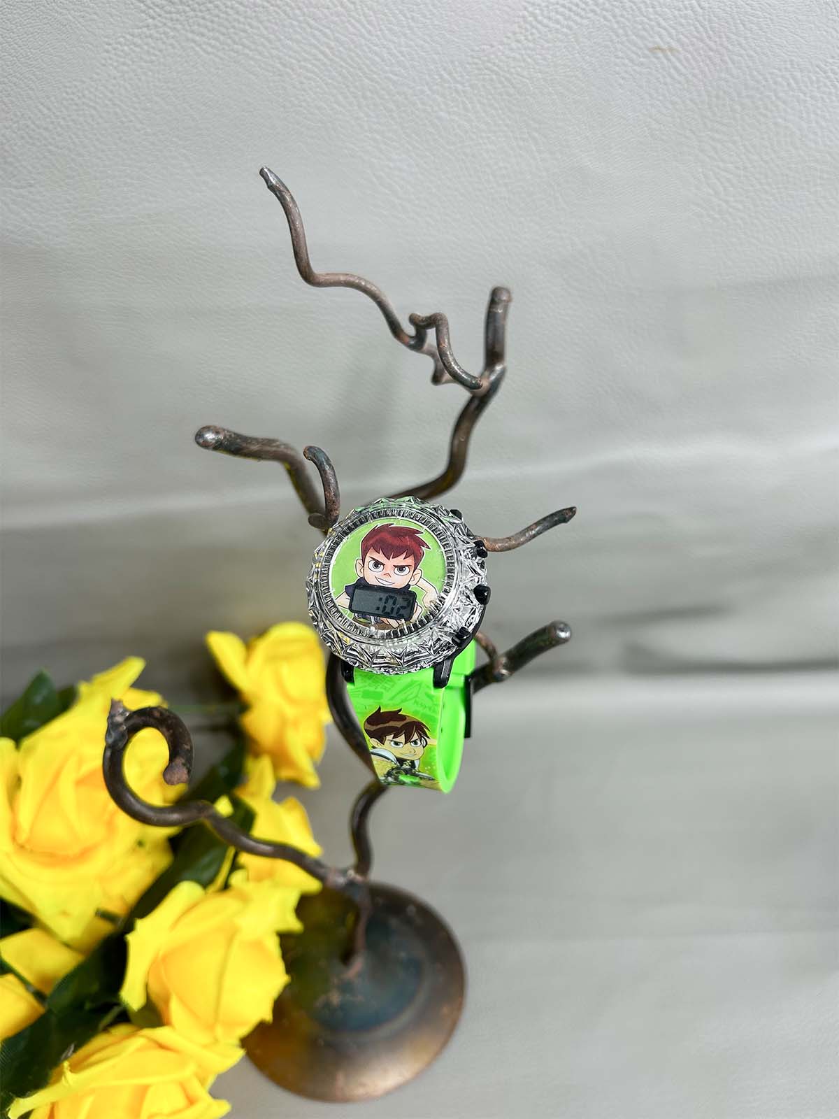 Green Wrist Watch For Boys KWW72