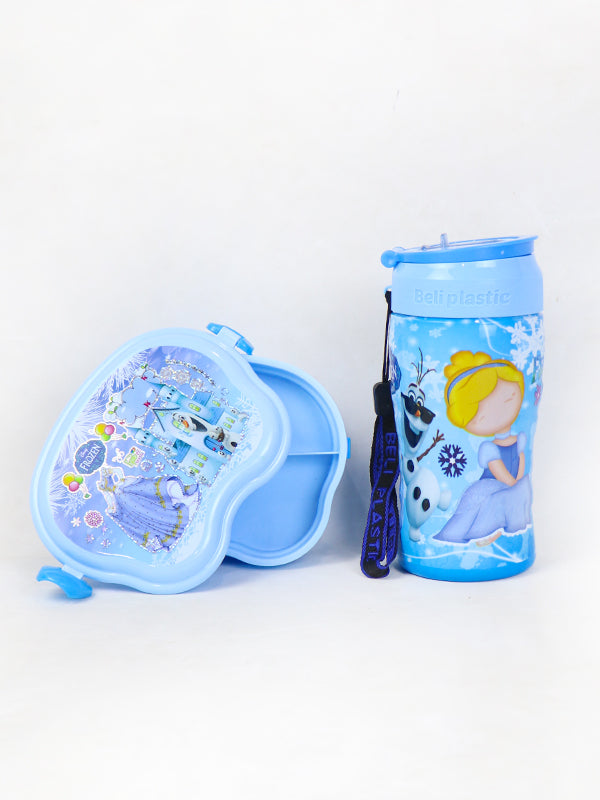 Kids Lunch Box & Water Bottle Frozen Gift Box