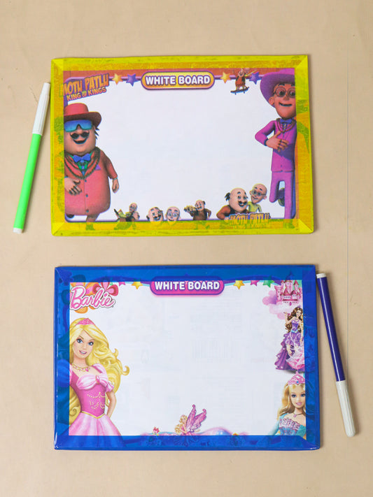 2 in 1 Black & White Board For Kids Pack Of 2