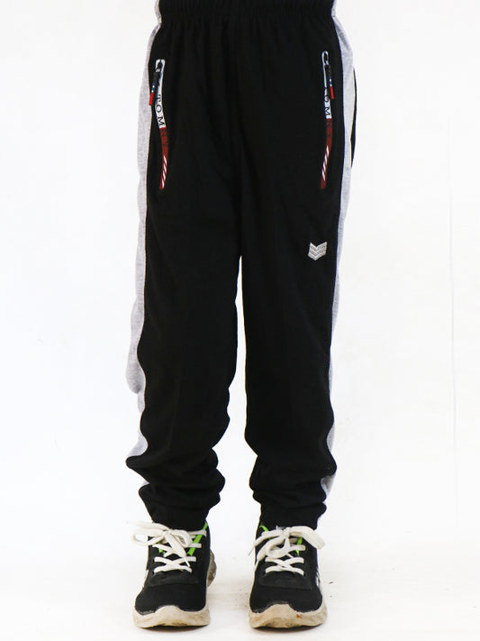 9Yrs - 14Yrs Black Jersey Trouser For Boys LF BT19