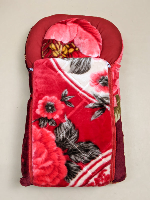 Red Sleeping Bag For Newborn/Winter Warm Sleeping Bags/Toddler Blanket NBSB09