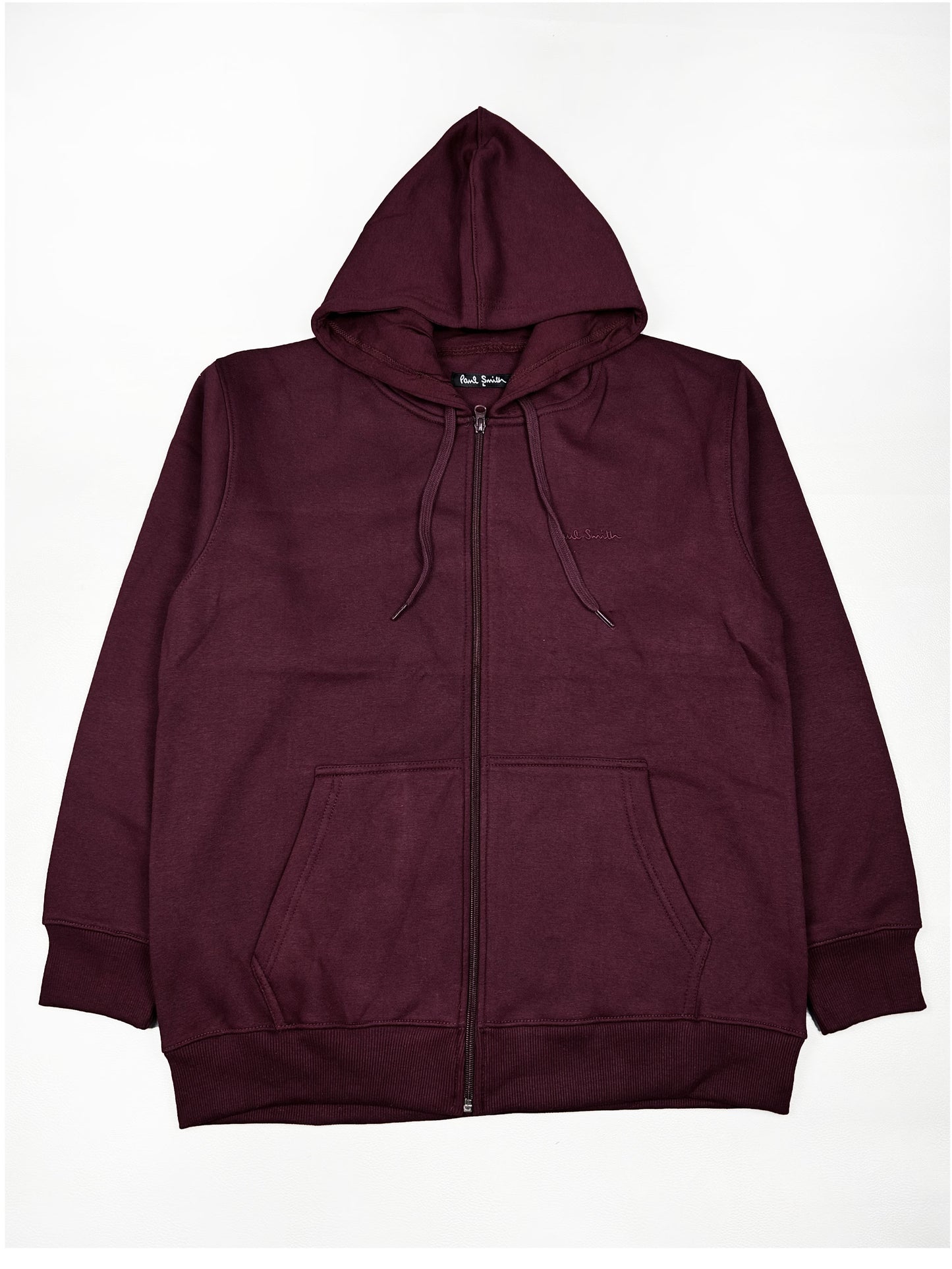 Maroon Zipper Hoodie For Men MH29