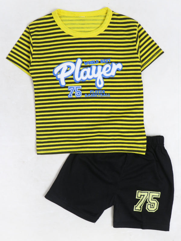 NBS48 ZG Newborn Baba Suit 0Mth - 6Mth Player Yellow