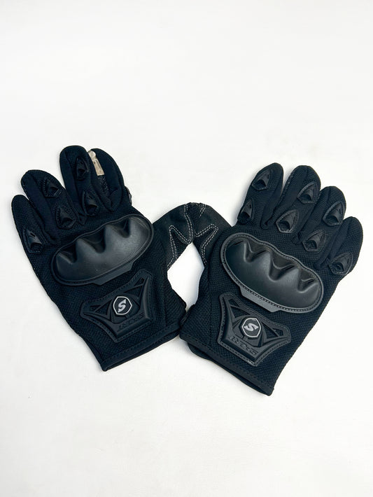 Black Winter Gloves For Men / Full Finger Gloves / Bike Gloves for Men MG05