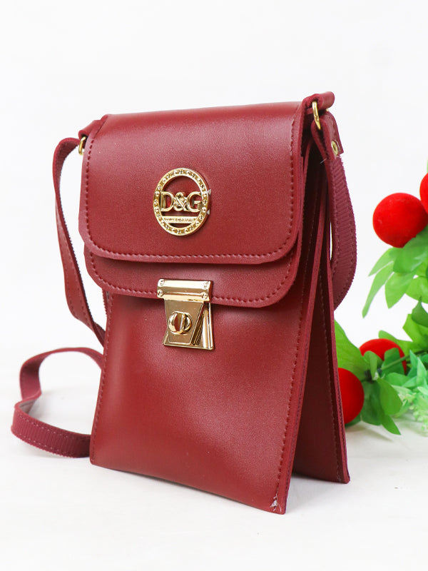 WHB46 Women's Handbag Maroon