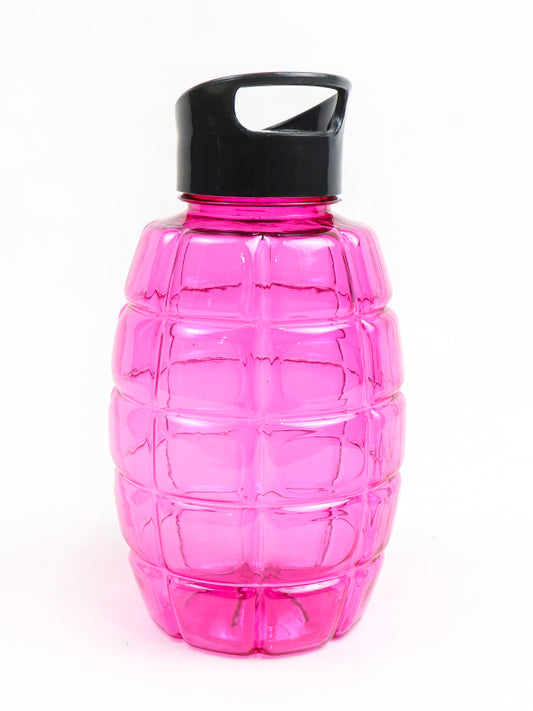 WTB08 Plastic Transparent Water Bottle Dark Pink - 750ML