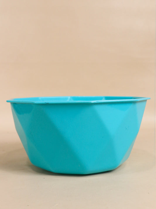 Turquoise Plastic Serving Bowl MB12