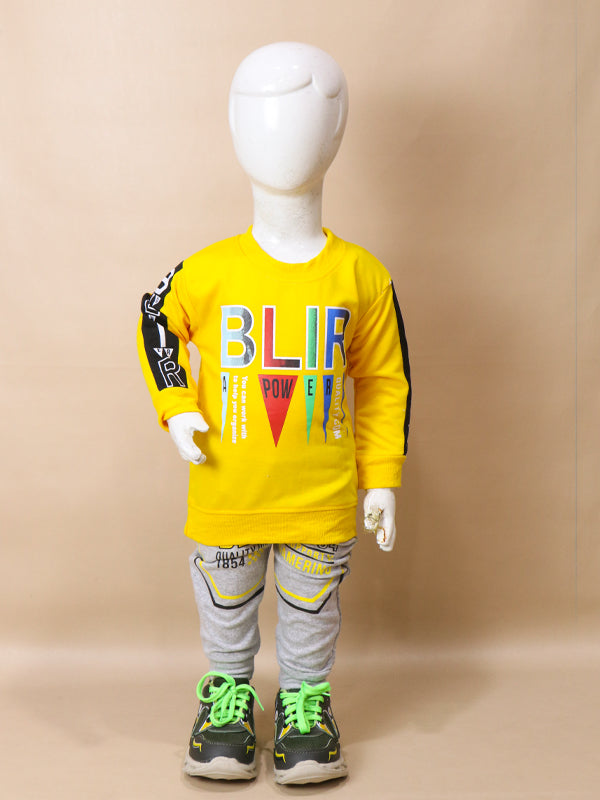 2Yr - 5Yrs Blir Yellow Suit For Kids BS81