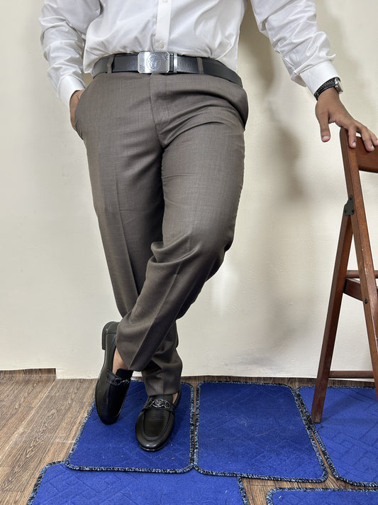 Dark Brown Formal Dress Pant For Men MFP83