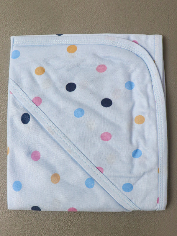 Light Blue Wrapping Sheet For Newborn NWS02